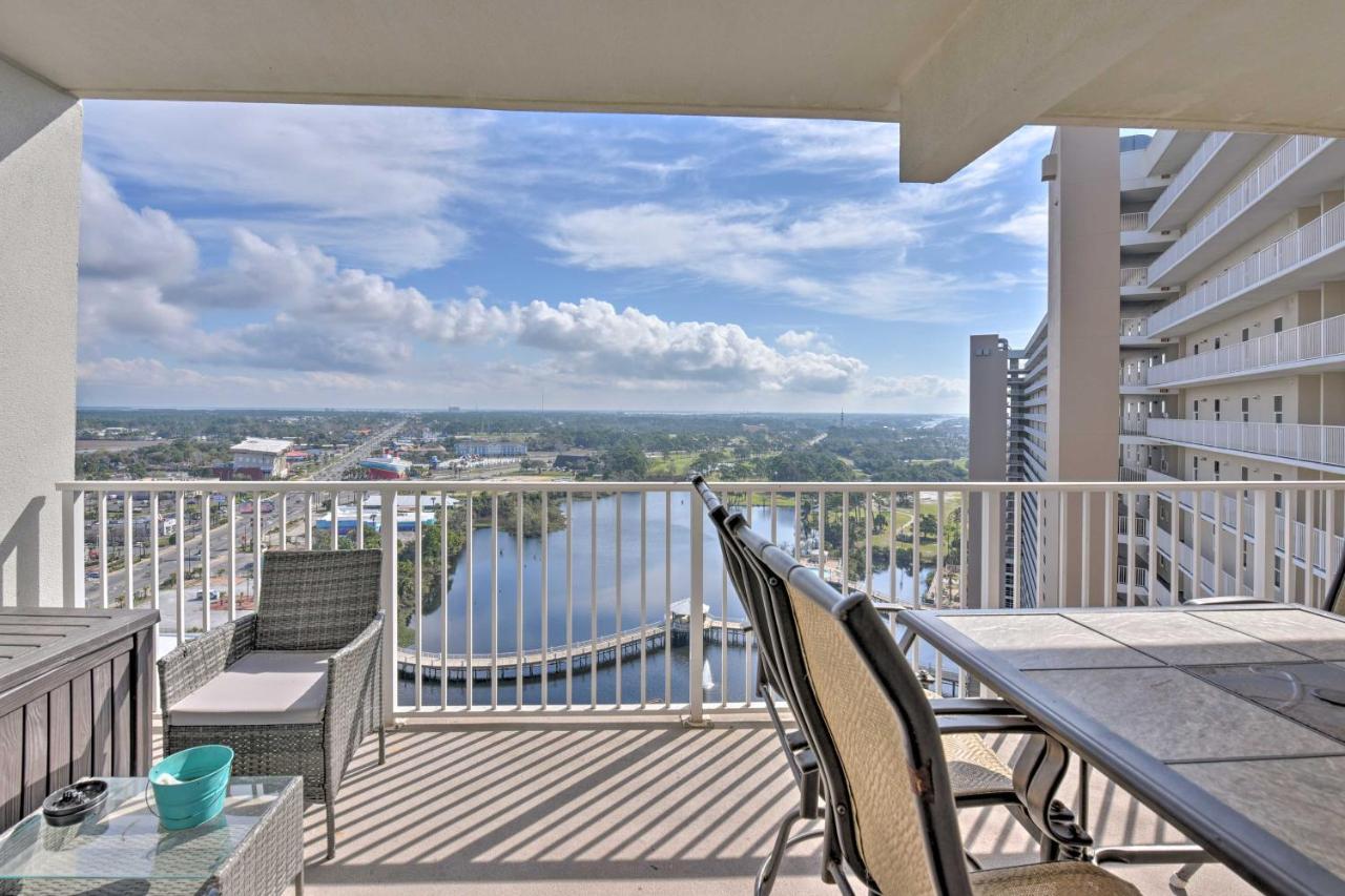 Comfy Pcb Condo With View And Private Beach Access! Panama City Beach Extérieur photo