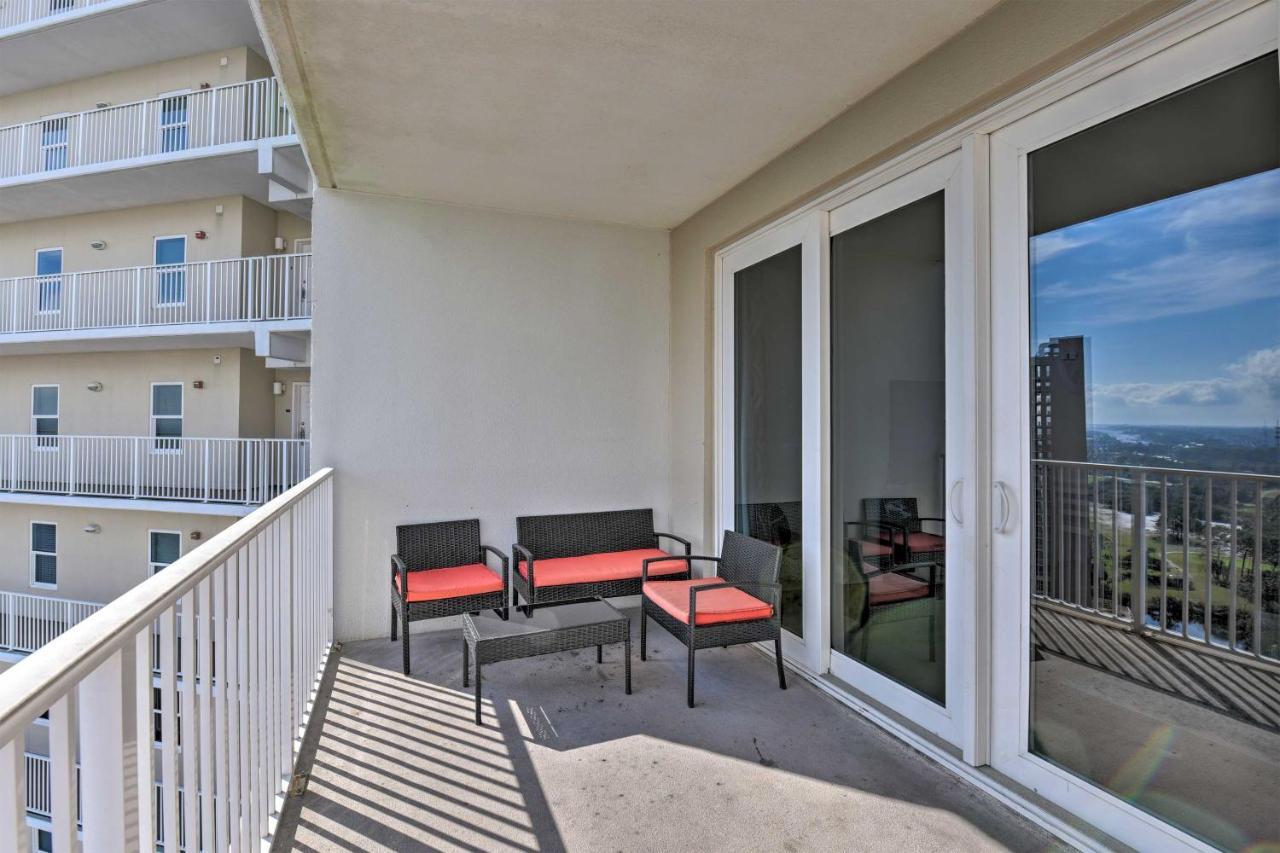 Comfy Pcb Condo With View And Private Beach Access! Panama City Beach Extérieur photo